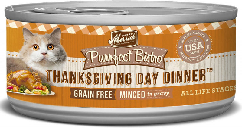 Merrick Purrfect Bistro Thanksgiving Day Dinner Grain Free Canned Cat Food