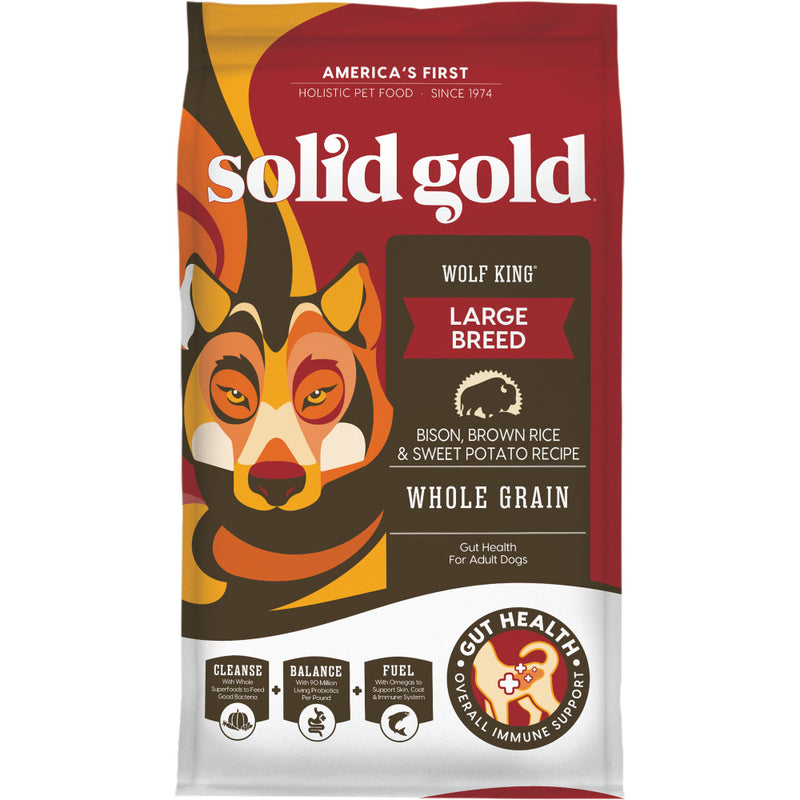 Solid Gold Wolf King with Bison Dry Dog Food