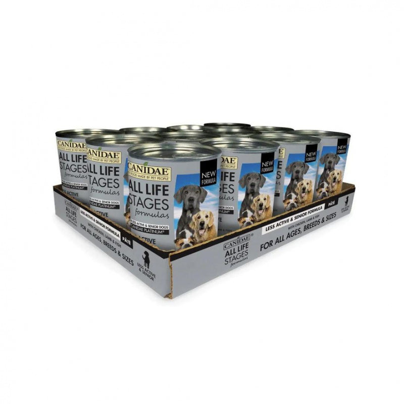 Canidae Platinum Formula for Seniors & Over Weight Dogs Canned Dog Food