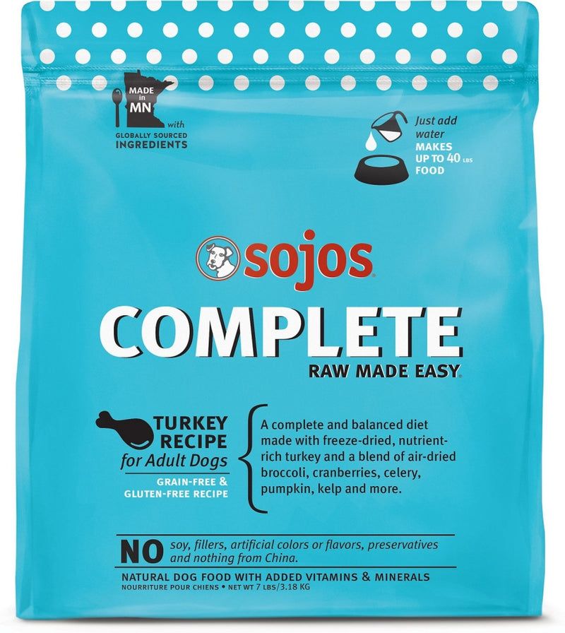 Sojos Complete Turkey Dog Food Mix