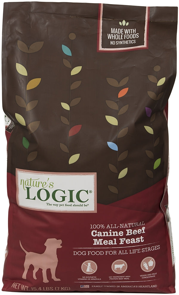 Nature's Logic Canine Beef Meal Feast Dry Dog Food