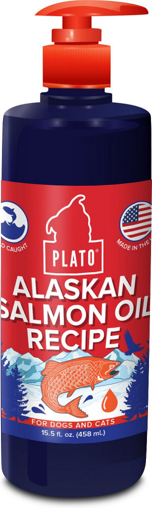 Plato Wild Alaskan Salmon Oil Topper For Dogs & Cats