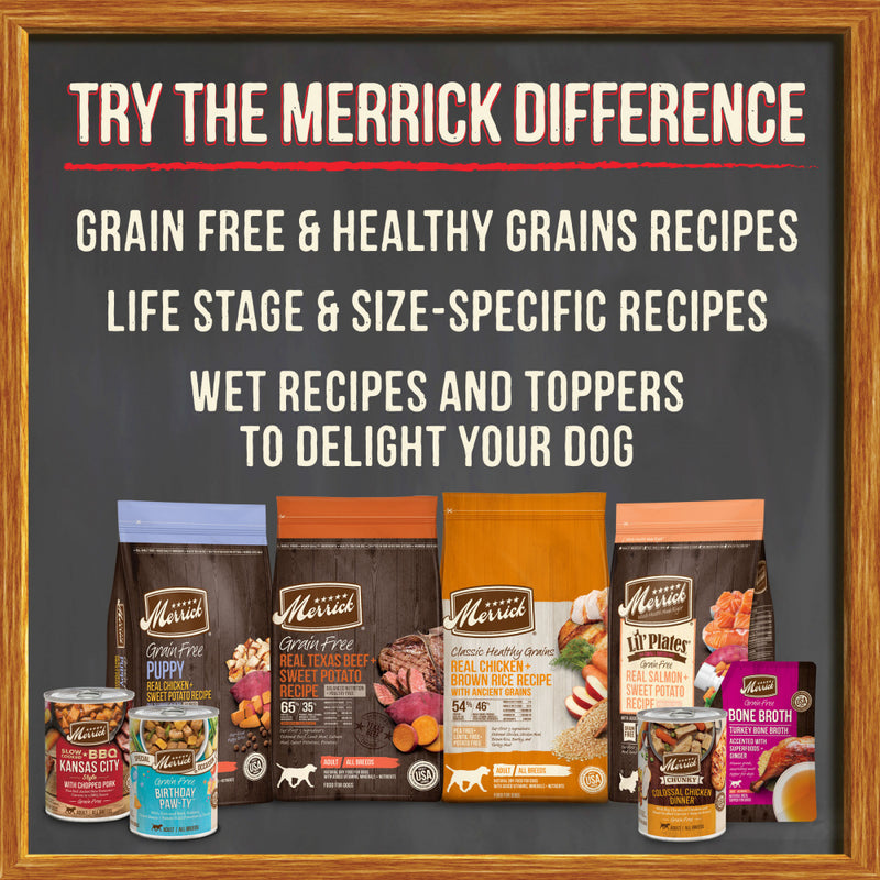 Merrick Grain Free Brauts n Tots Canned Dog Food