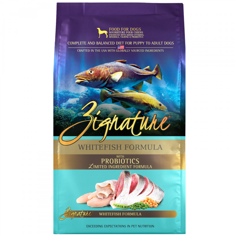 Zignature Limited Ingredient Diet Grain Free Whitefish Recipe Dry Dog Food