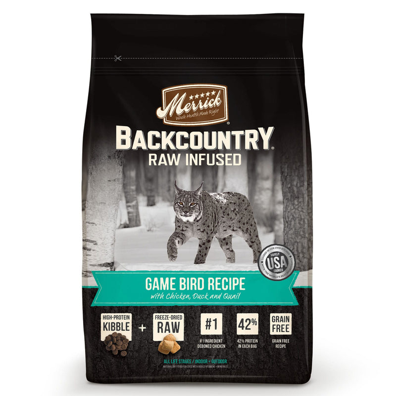 Merrick Backcountry Grain Free Game Bird Recipe Dry Cat Food