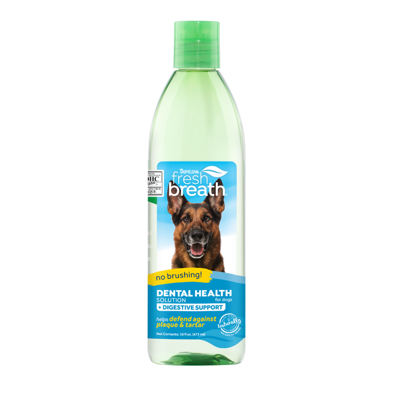 Tropiclean Fresh Breath Water Additive Plus Digestive Support for Dogs