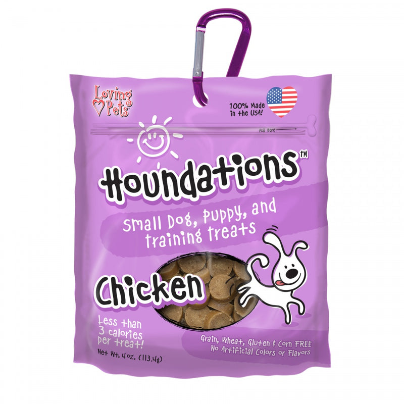 Loving Pets Houndations Grain Free Chicken Training Dog Treats