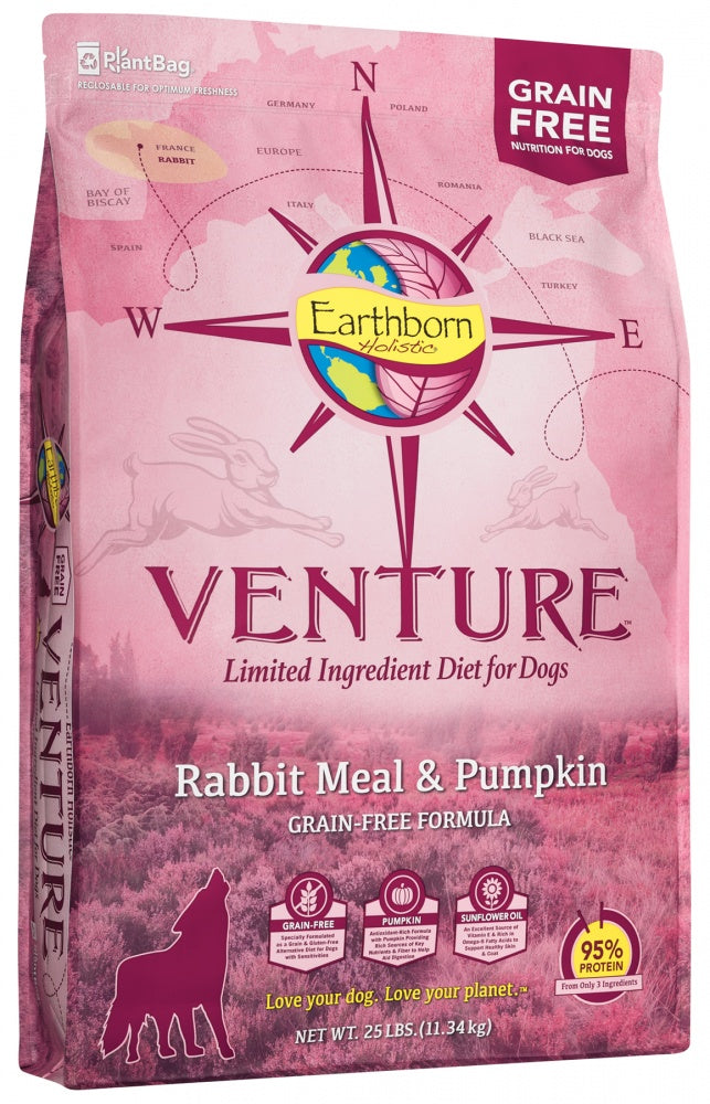 Venture Grain Free Rabbit Meal and Pumpkin Dry Dog Food