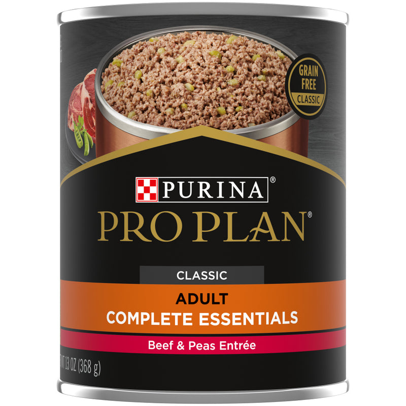 Purina Pro Plan Savor Grain Free Classic Adult Beef & Peas Entree Canned Dog Food
