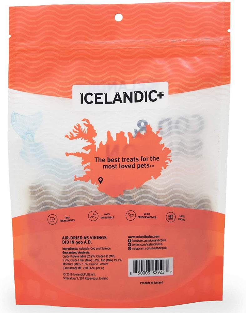 Icelandic+ Cod & Salmon Combo Bites Fish Dog Treats