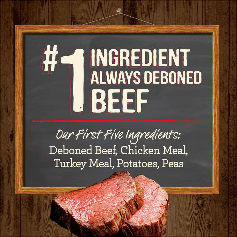 Merrick Dry Dog Food, Real Beef, Bison and Sweet Potato Grain Free Dog Food Recipe