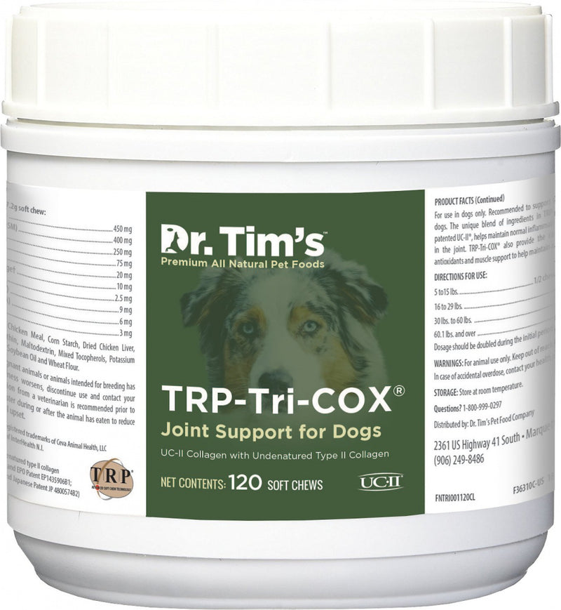 Dr. Tim's TRP-Tri-Cox Joint Mobility Dog Supplements